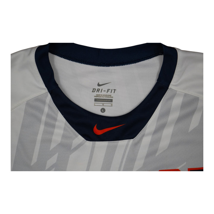 Syracuse Orange Game-Issued #27 White Softball Jersey LOA