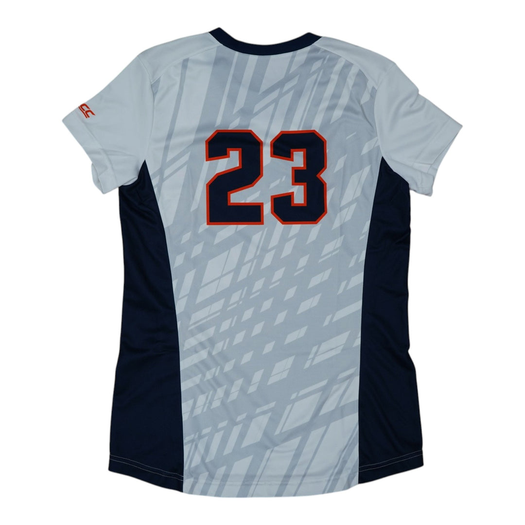 Syracuse Orange Game-Issued #23 White Softball Jersey LOA