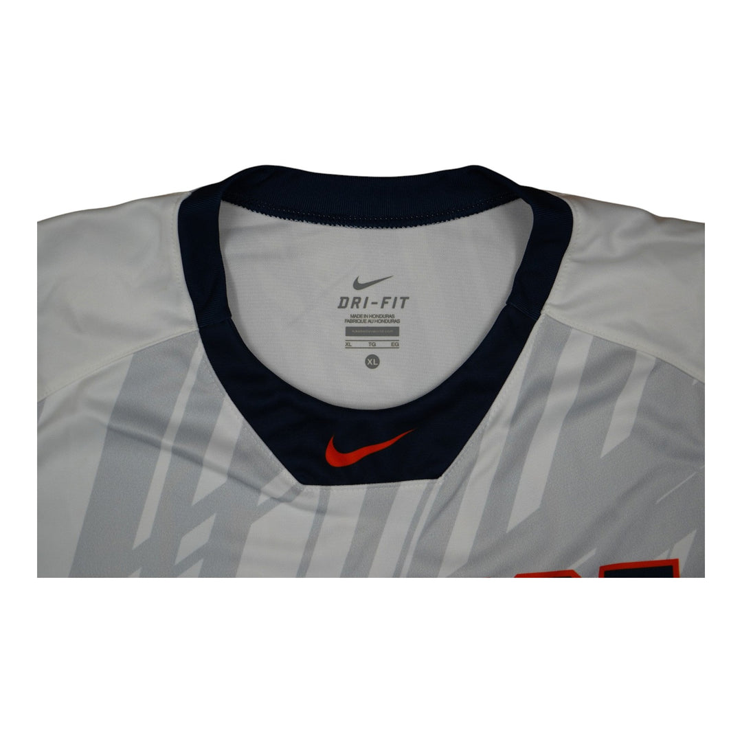 Syracuse Orange Game-Issued #22 White Softball Jersey LOA