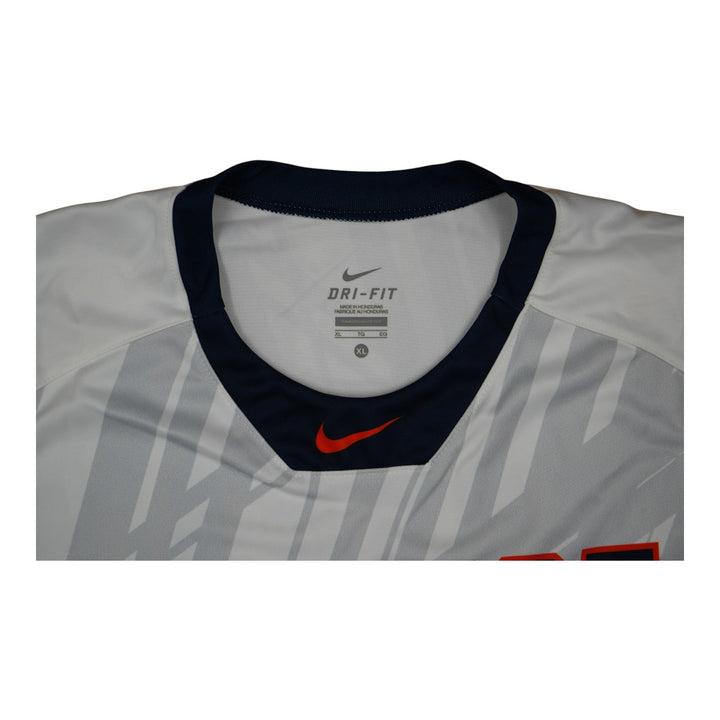 Syracuse Orange Game-Issued #22 White Softball Jersey LOA