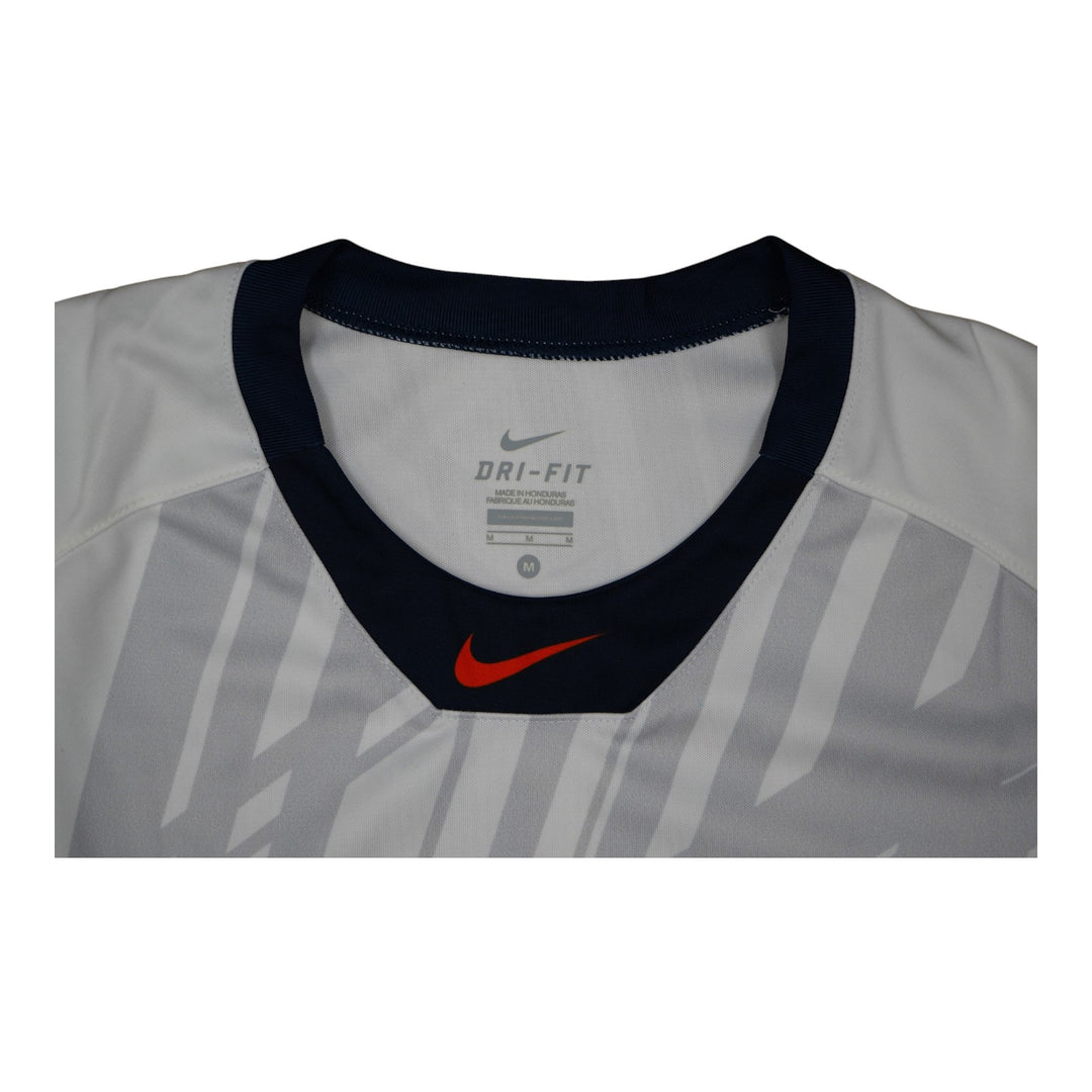 Syracuse Orange Game-Issued #19 White Softball Jersey LOA