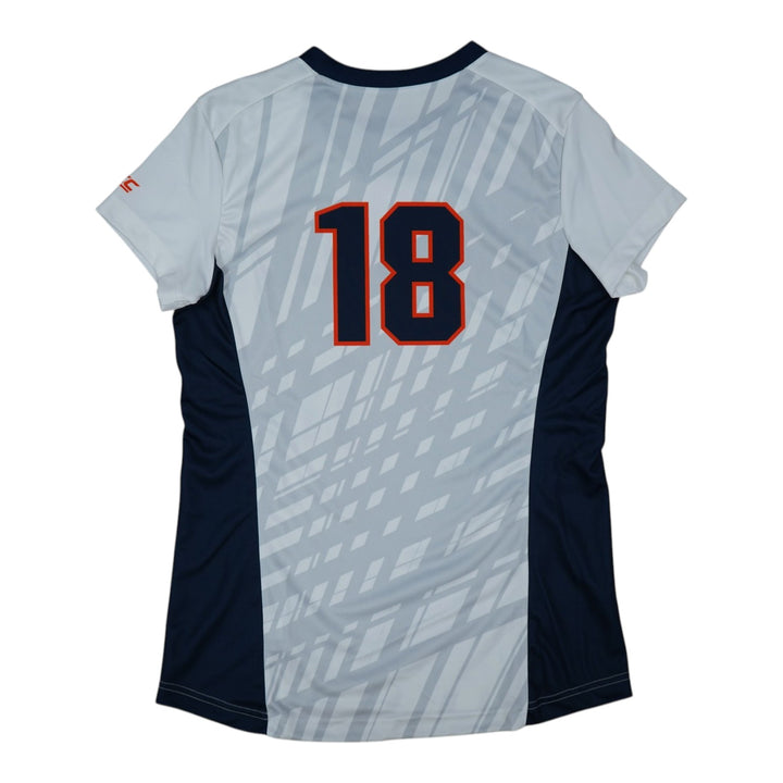 Syracuse Orange Game-Issued #18 White Softball Jersey LOA