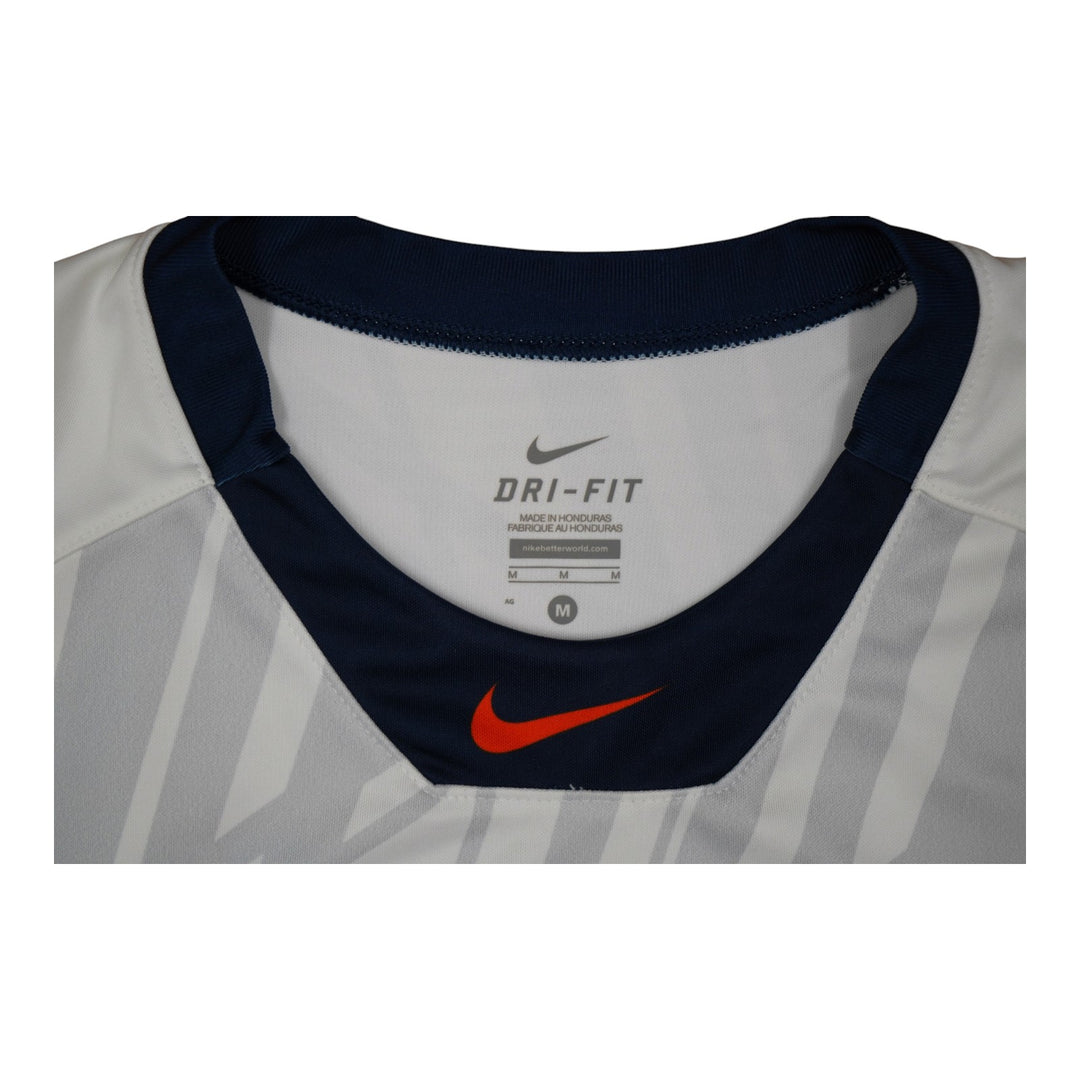 Syracuse Orange Game-Issued #17 White Softball Jersey LOA