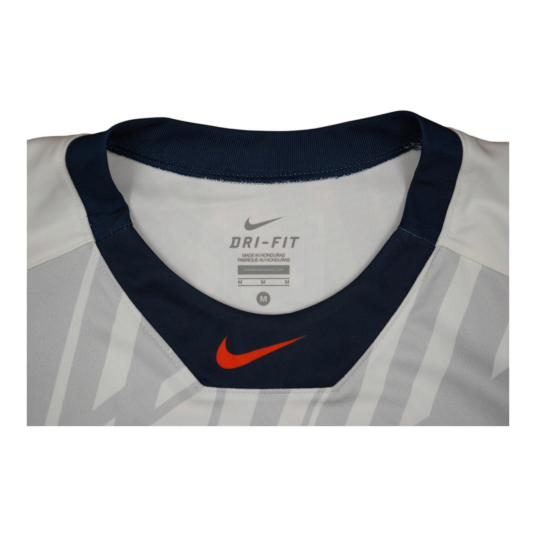 Syracuse Orange Game-Issued #15 White Softball Jersey LOA