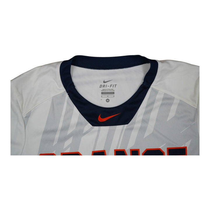 Syracuse Orange Game-Issued #10 White Softball Jersey LOA