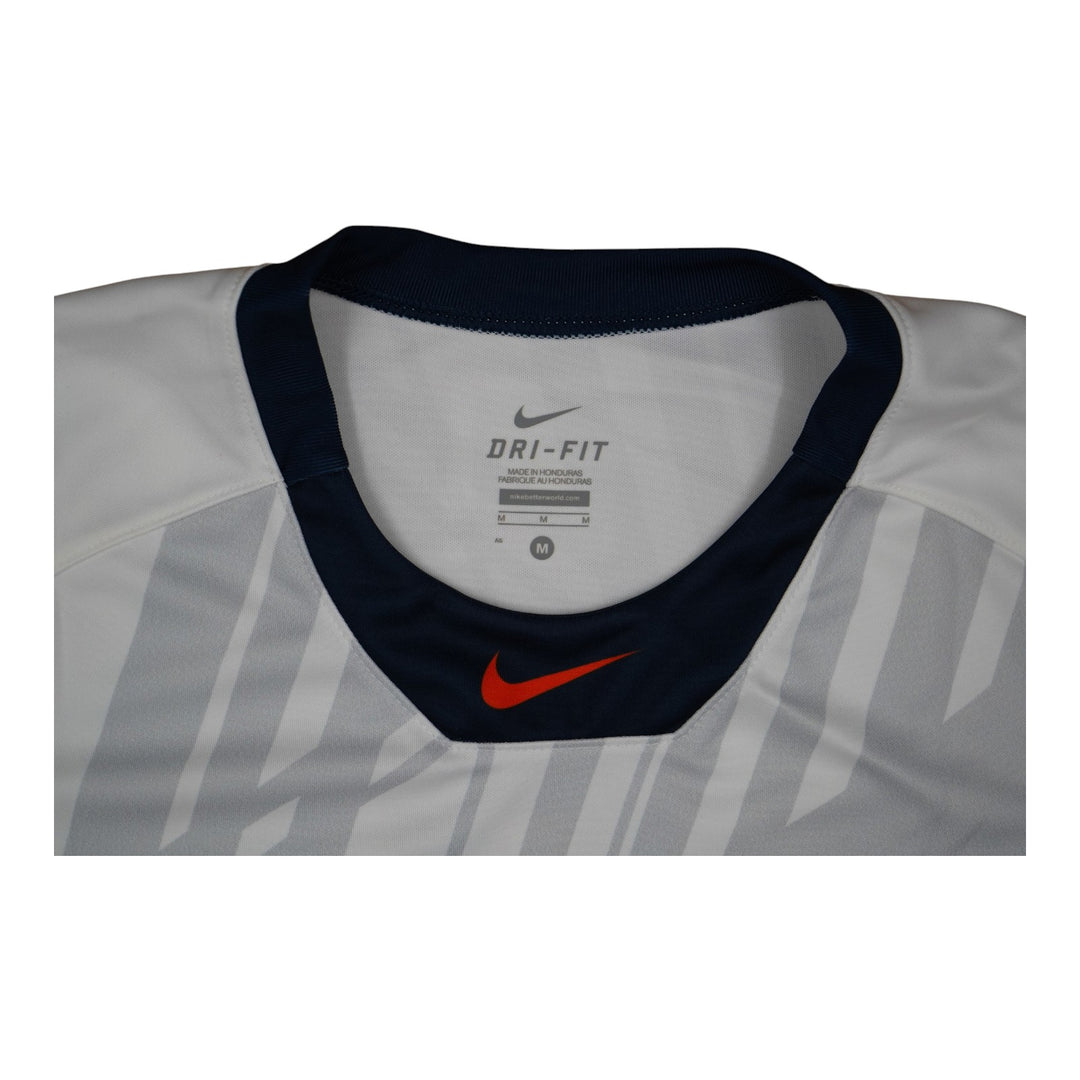 Syracuse Orange Game-Issued #9 White Softball Jersey LOA