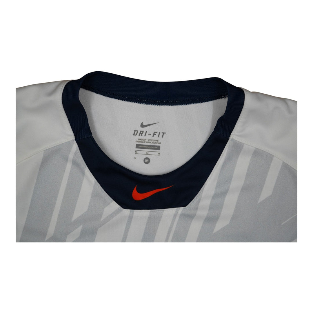 Syracuse Orange Game-Issued #4 White Softball Jersey LOA