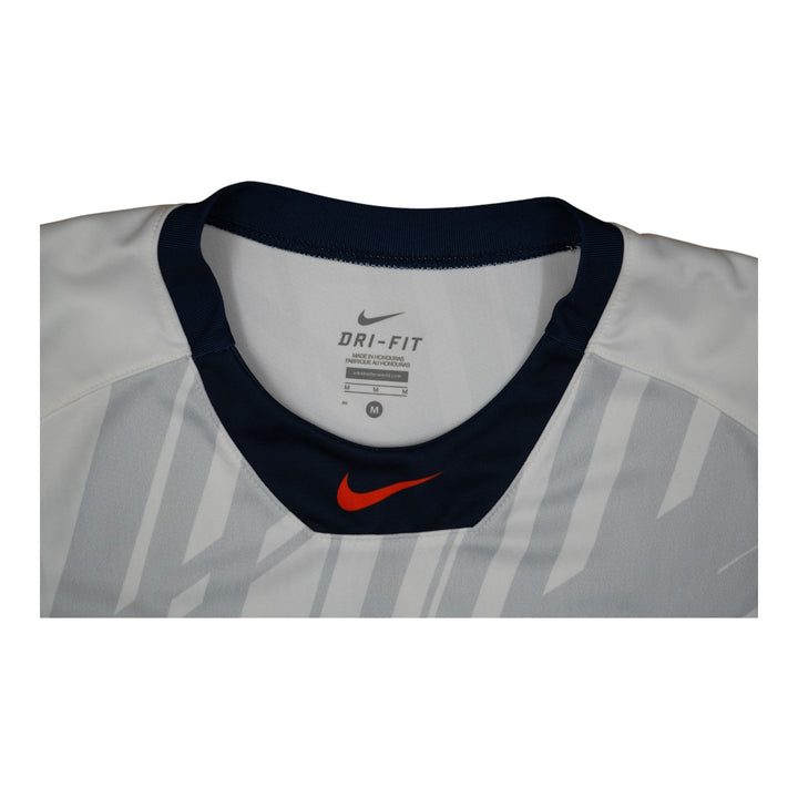 Syracuse Orange Game-Issued #4 White Softball Jersey LOA