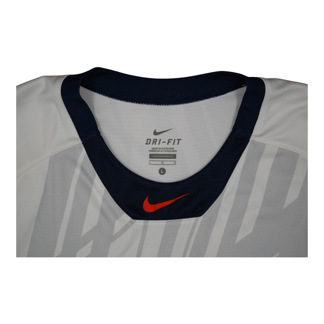 Syracuse Orange Game-Issued #2 White Softball Jersey LOA