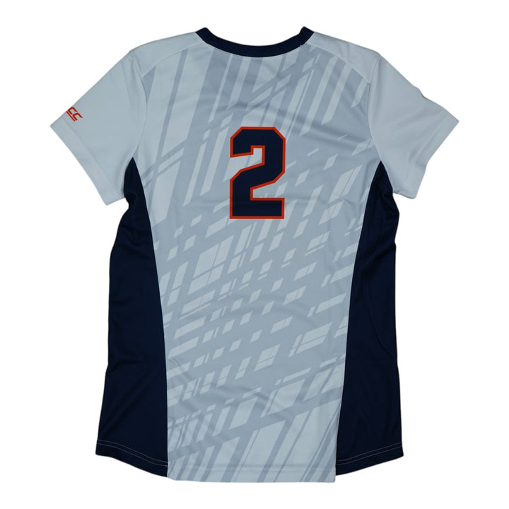 Syracuse Orange Game-Issued #2 White Softball Jersey LOA