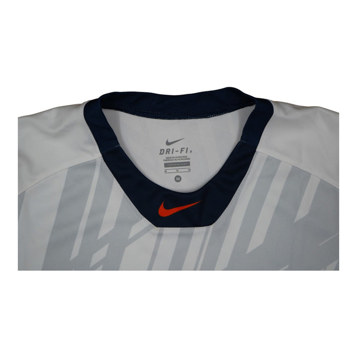 Syracuse Orange Game-Issued #1 White Softball Jersey LOA