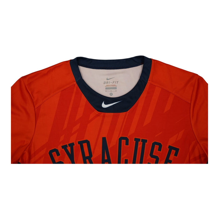 Syracuse Orange Game-Issued #2 Orange Softball Jersey LOA