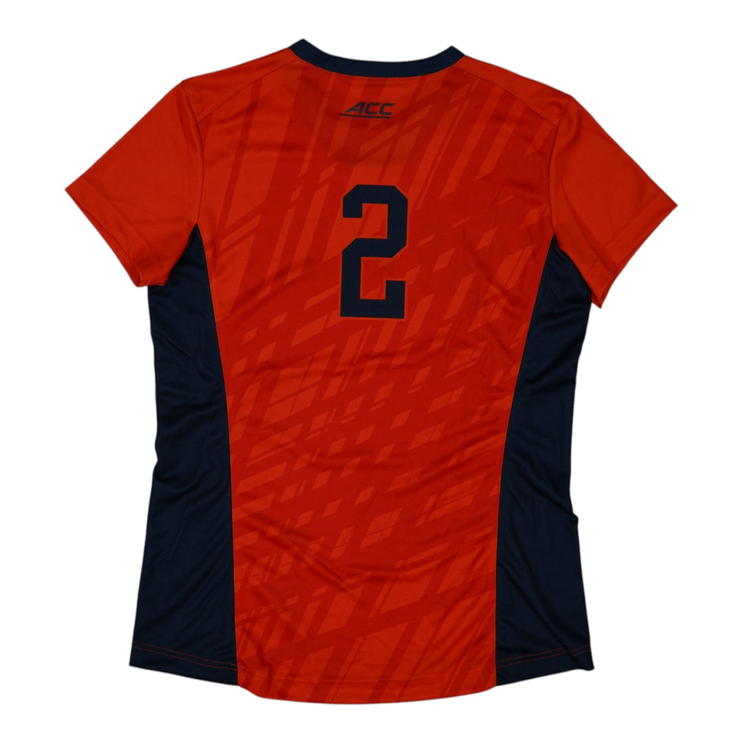Syracuse Orange Game-Issued #2 Orange Softball Jersey LOA