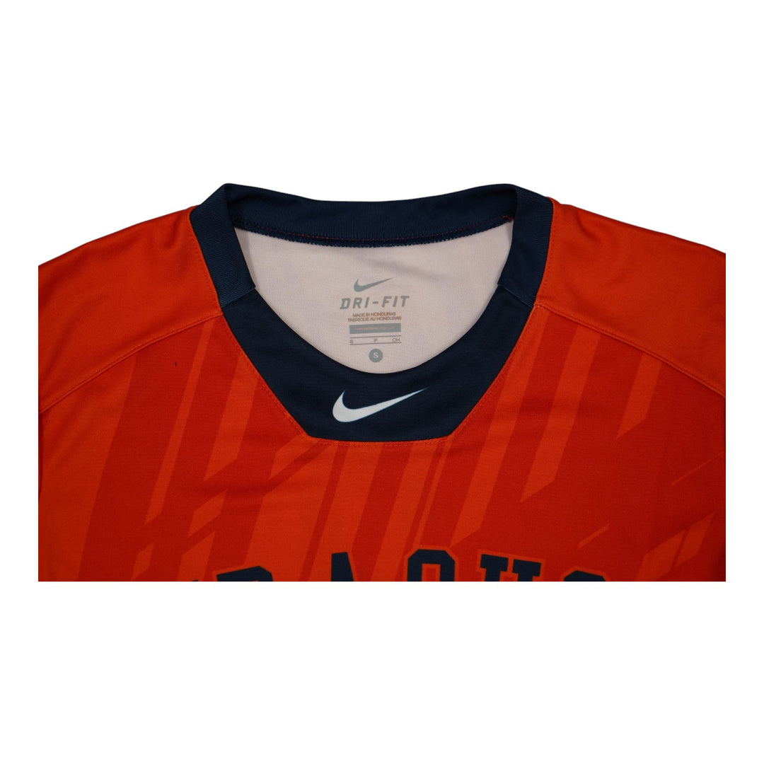 Syracuse Orange Game-Issued #3 Orange Softball Jersey LOA