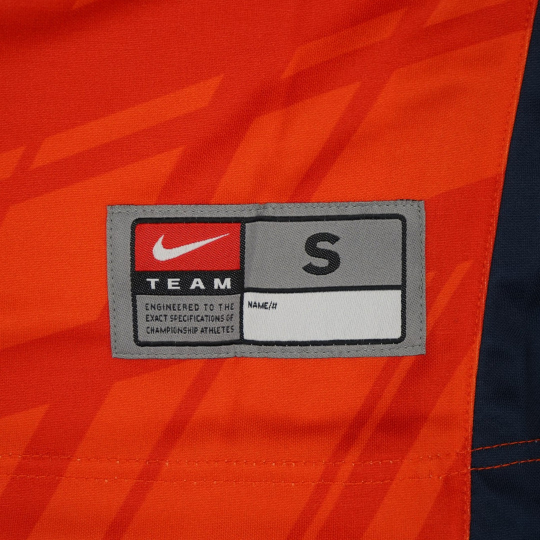 Syracuse Orange Game-Issued #3 Orange Softball Jersey LOA