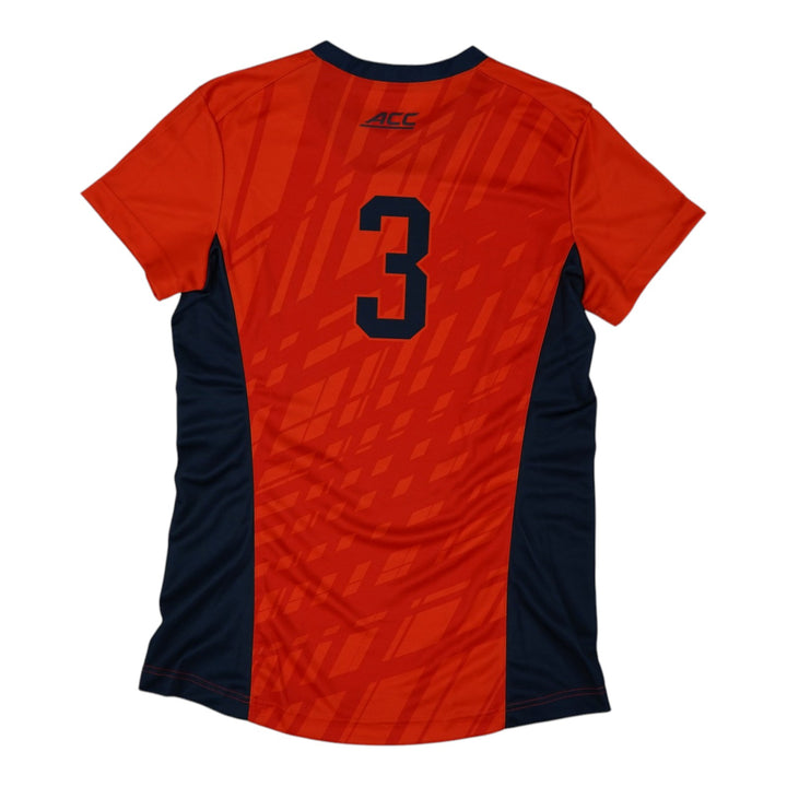 Syracuse Orange Game-Issued #3 Orange Softball Jersey LOA