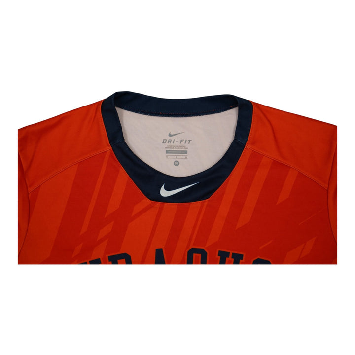 Syracuse Orange Game-Issued #4 Orange Softball Jersey LOA