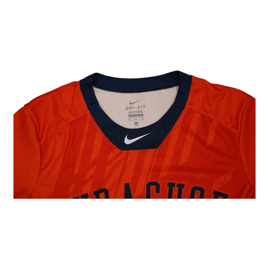 Syracuse Orange Game-Issued #7 Orange Softball Jersey LOA