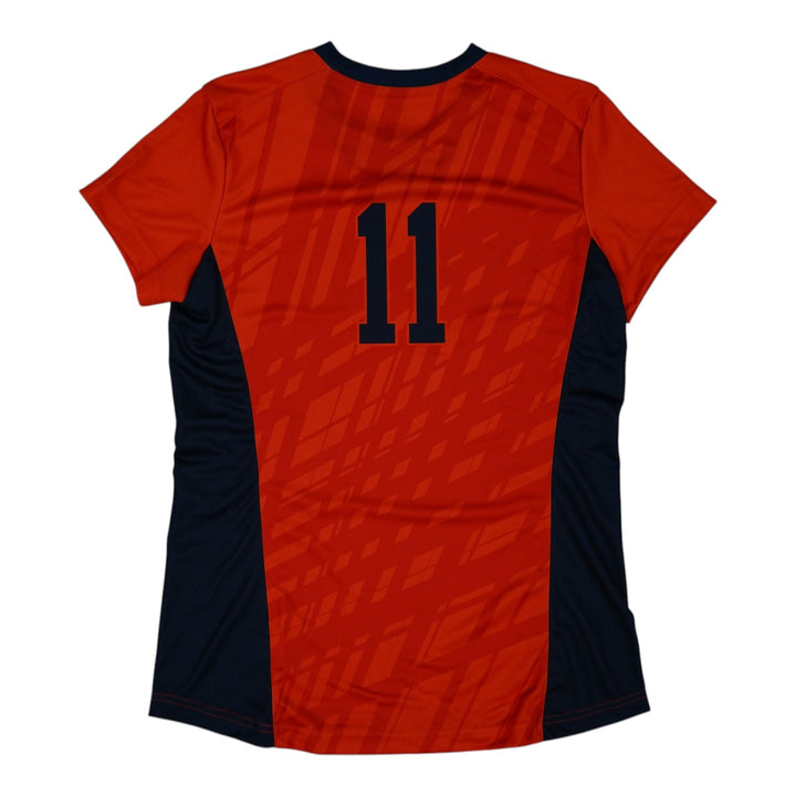 Syracuse Orange Game-Issued #11 Orange Softball Jersey LOA
