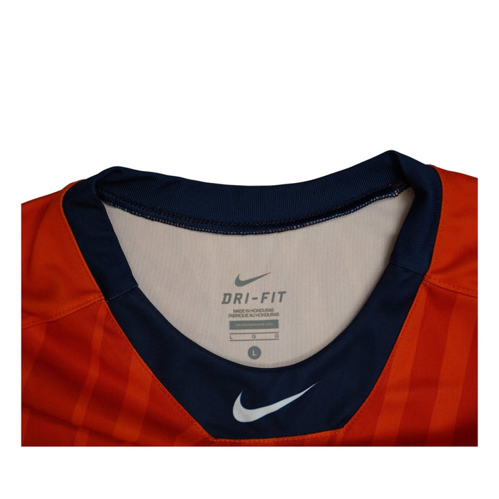 Syracuse Orange Game-Issued #13 Orange Softball Jersey LOA