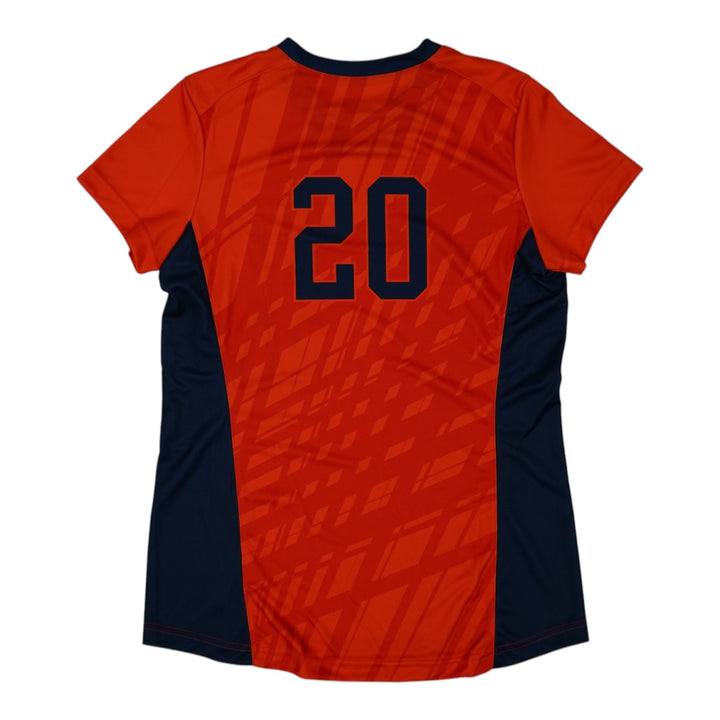 Syracuse Orange Game-Issued #20 Orange Softball Jersey LOA