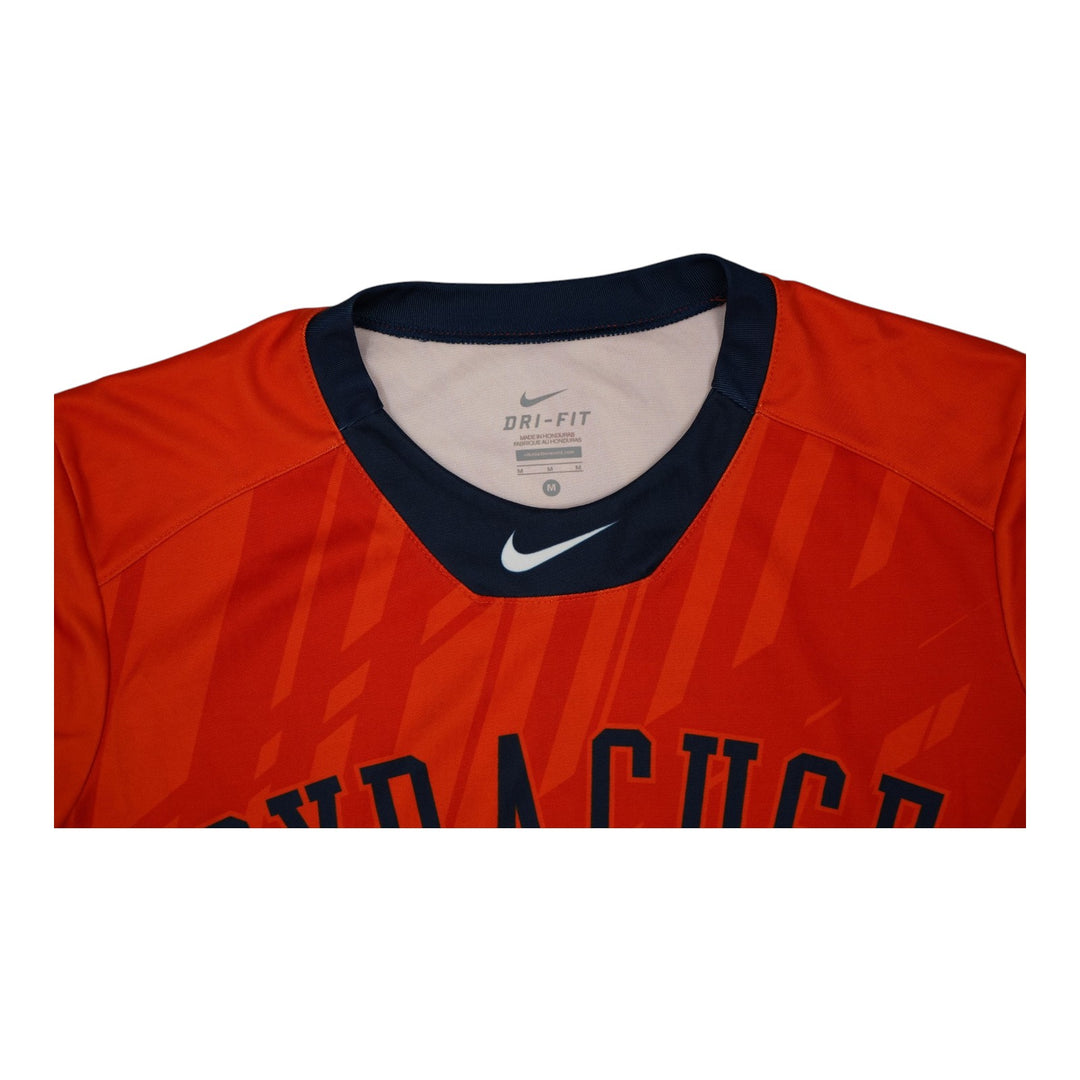 Syracuse Orange Game-Issued #21 Orange Softball Jersey LOA