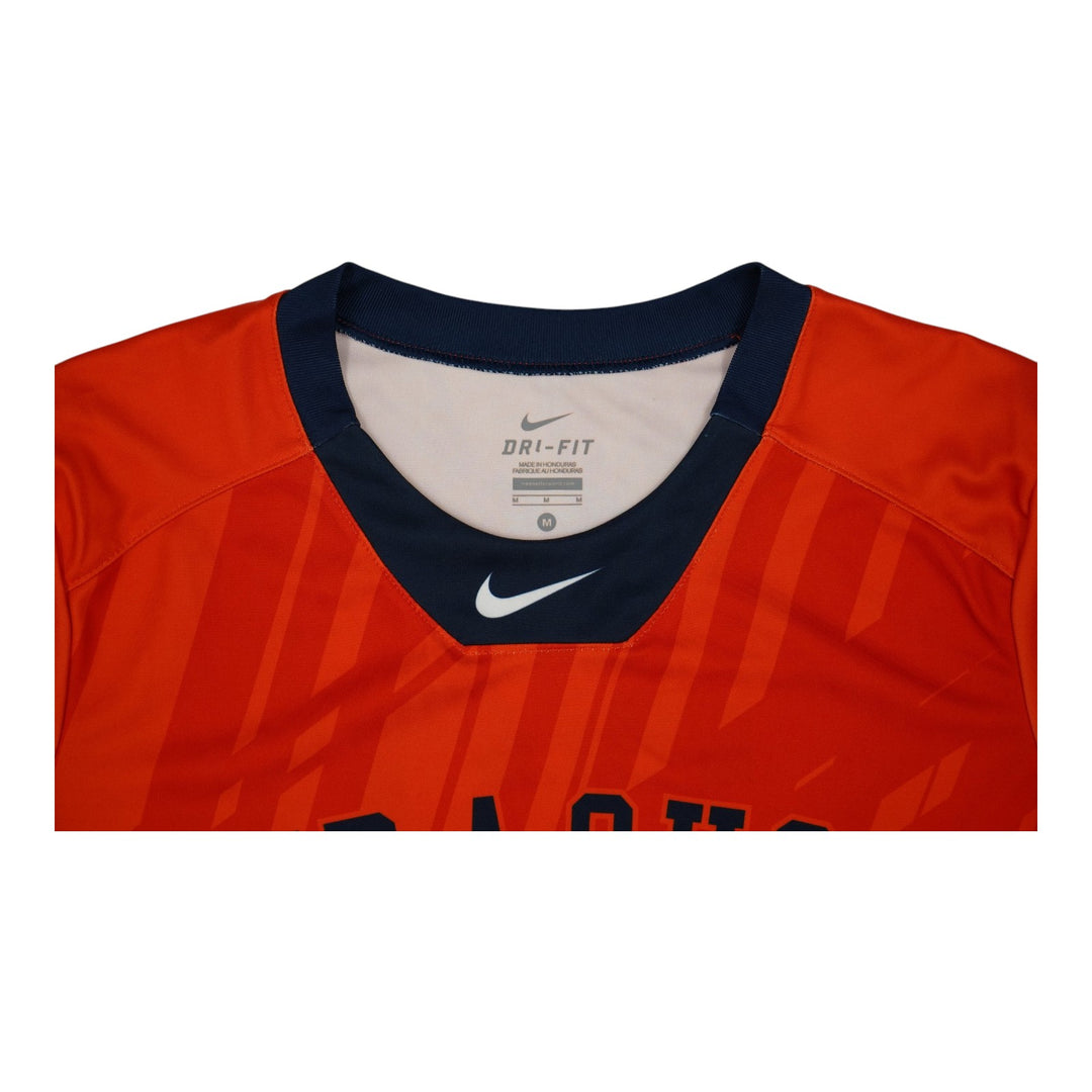 Syracuse Orange Game-Issued #23 Orange Softball Jersey LOA
