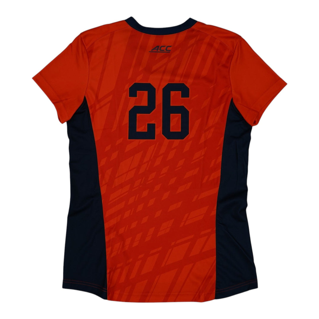 Syracuse Orange Game-Issued #26 Orange Softball Jersey LOA