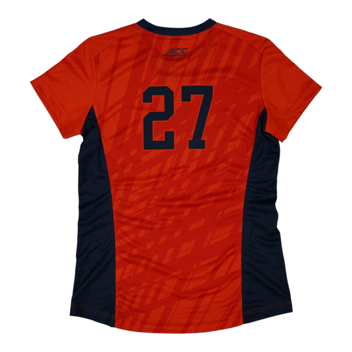 Syracuse Orange Game-Issued #27 Orange Softball Jersey LOA