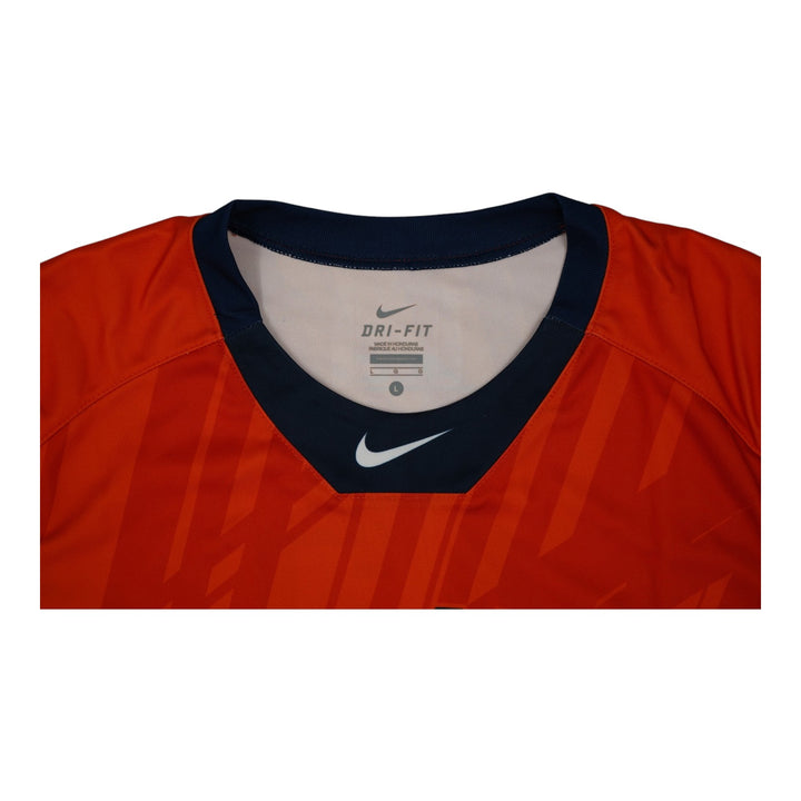 Syracuse Orange Game-Issued #43 Orange Softball Jersey LOA