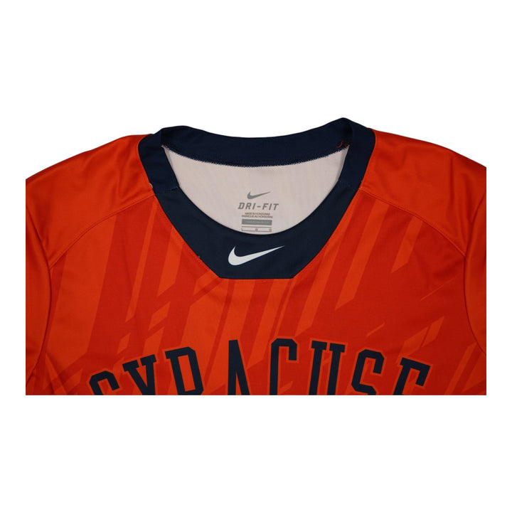 Syracuse Orange Game-Issued #77 Orange Softball Jersey LOA