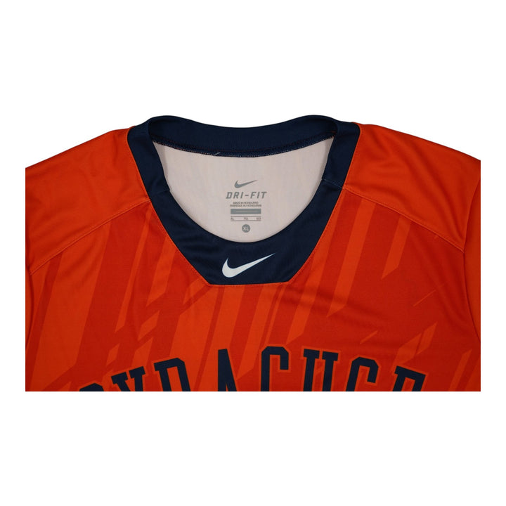 Syracuse Orange Game-Issued #88 Orange Softball Jersey LOA