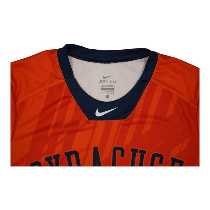 Syracuse Orange Game-Issued #88 Orange Softball Jersey LOA