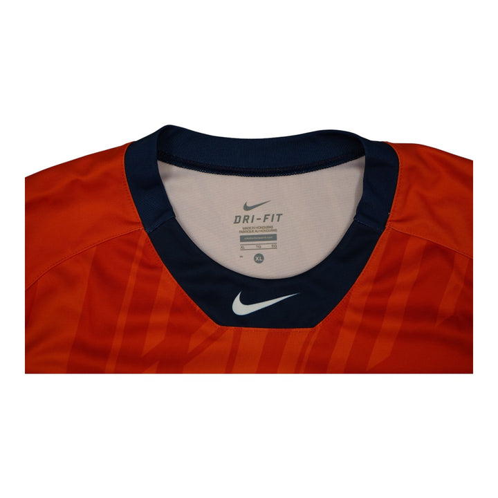 Syracuse Orange Game-Issued #27 Orange Softball Jersey LOA