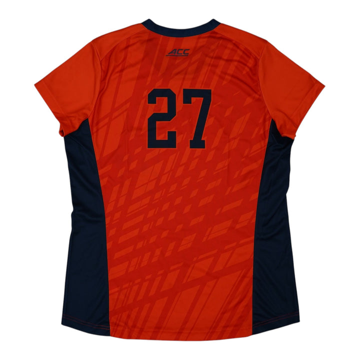 Syracuse Orange Game-Issued #27 Orange Softball Jersey LOA