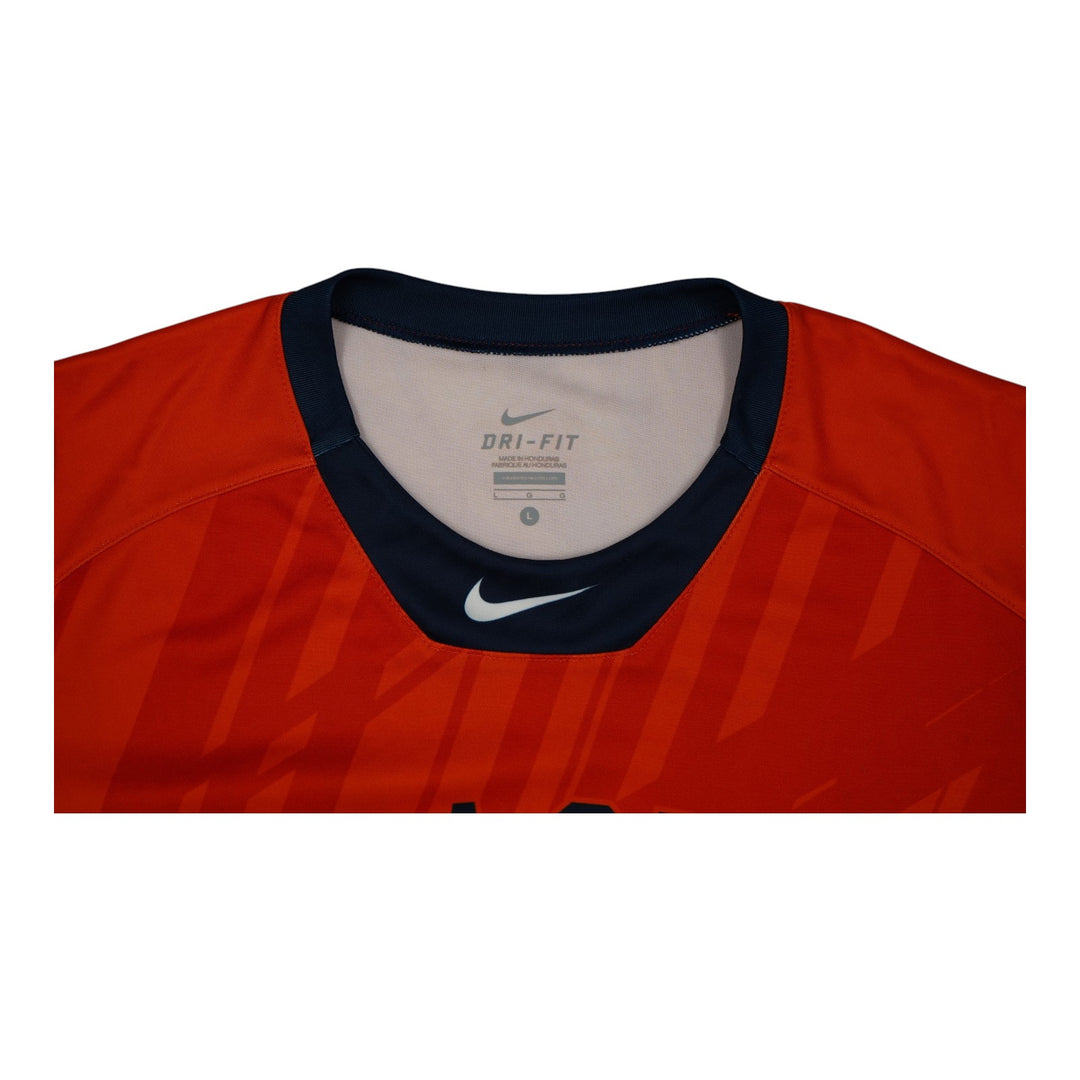 Syracuse Orange Game-Issued #27 Orange Softball Jersey LOA