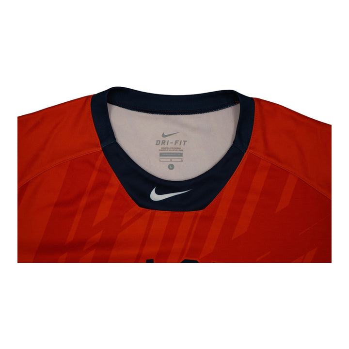 Syracuse Orange Game-Issued #27 Orange Softball Jersey LOA