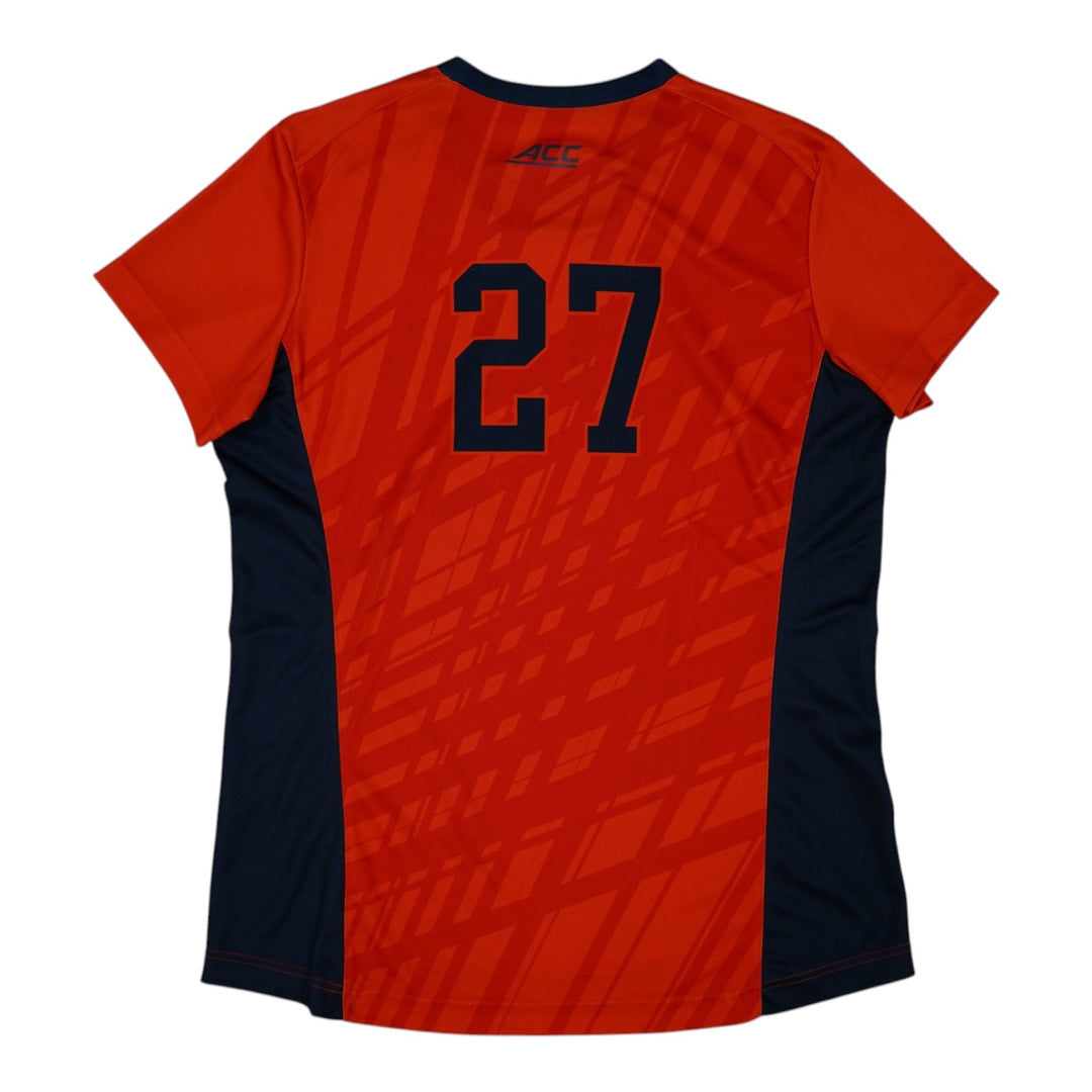 Syracuse Orange Game-Issued #27 Orange Softball Jersey LOA