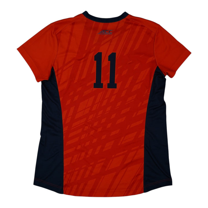 Syracuse Orange Game-Issued #11 Orange Softball Jersey LOA