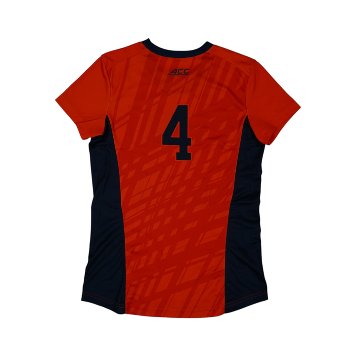 Syracuse Orange Game-Issued #4 Orange Softball Jersey LOA