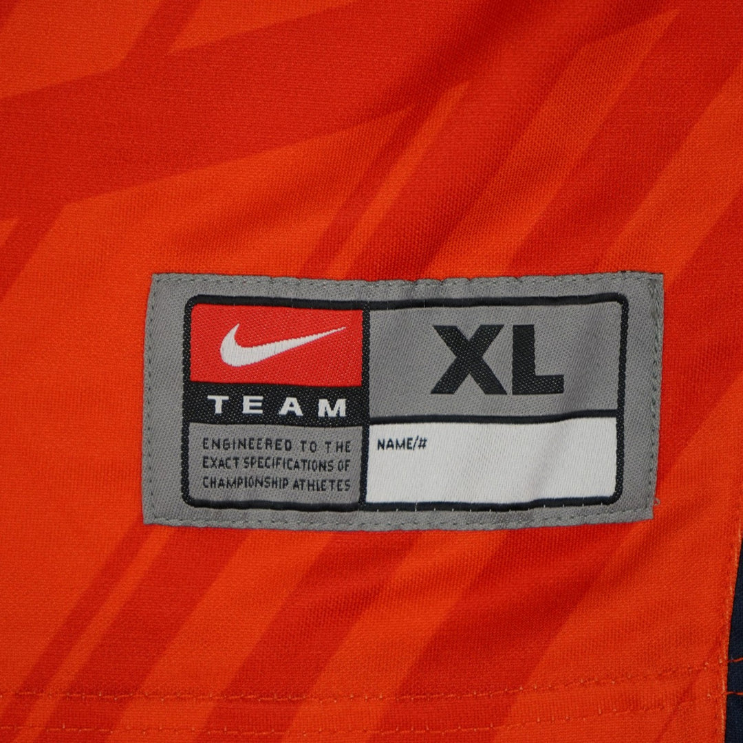 Syracuse Orange Game-Issued #3 Orange Softball Jersey LOA