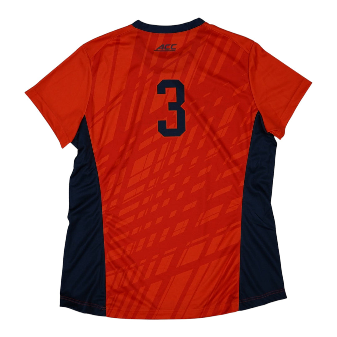 Syracuse Orange Game-Issued #3 Orange Softball Jersey LOA