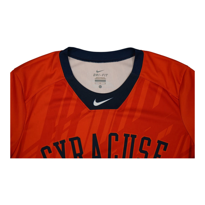 Syracuse Orange Game-Issued #2 Orange Softball Jersey LOA