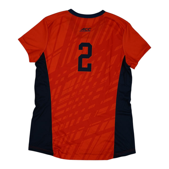 Syracuse Orange Game-Issued #2 Orange Softball Jersey LOA
