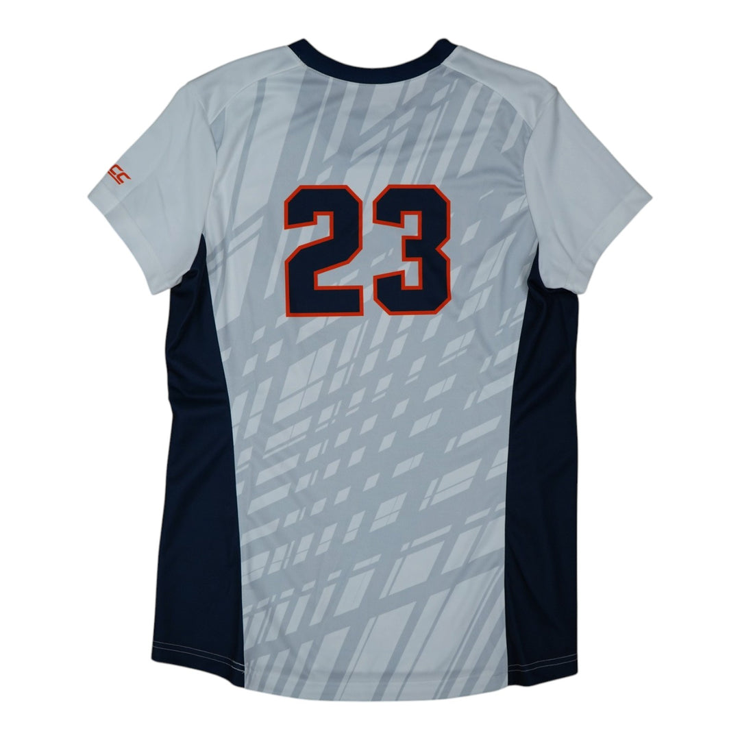 Syracuse Orange Game-Issued #23 White Softball Jersey LOA