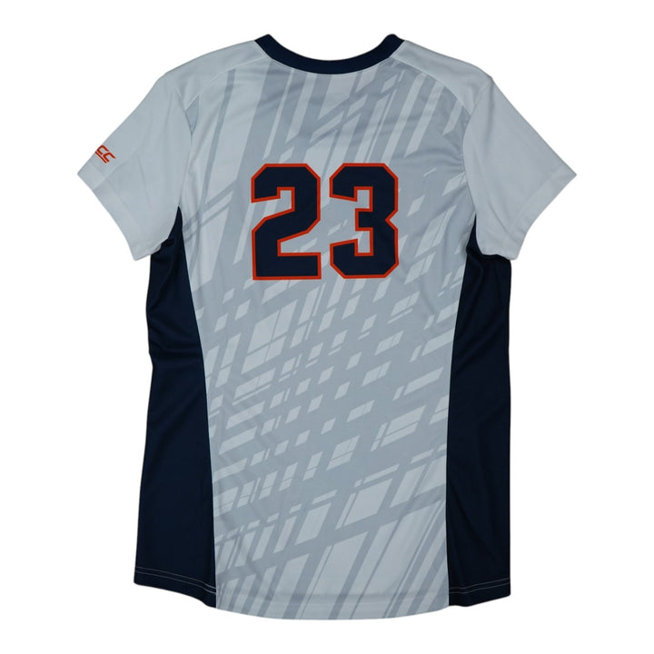 Syracuse Orange Game-Issued #23 White Softball Jersey LOA