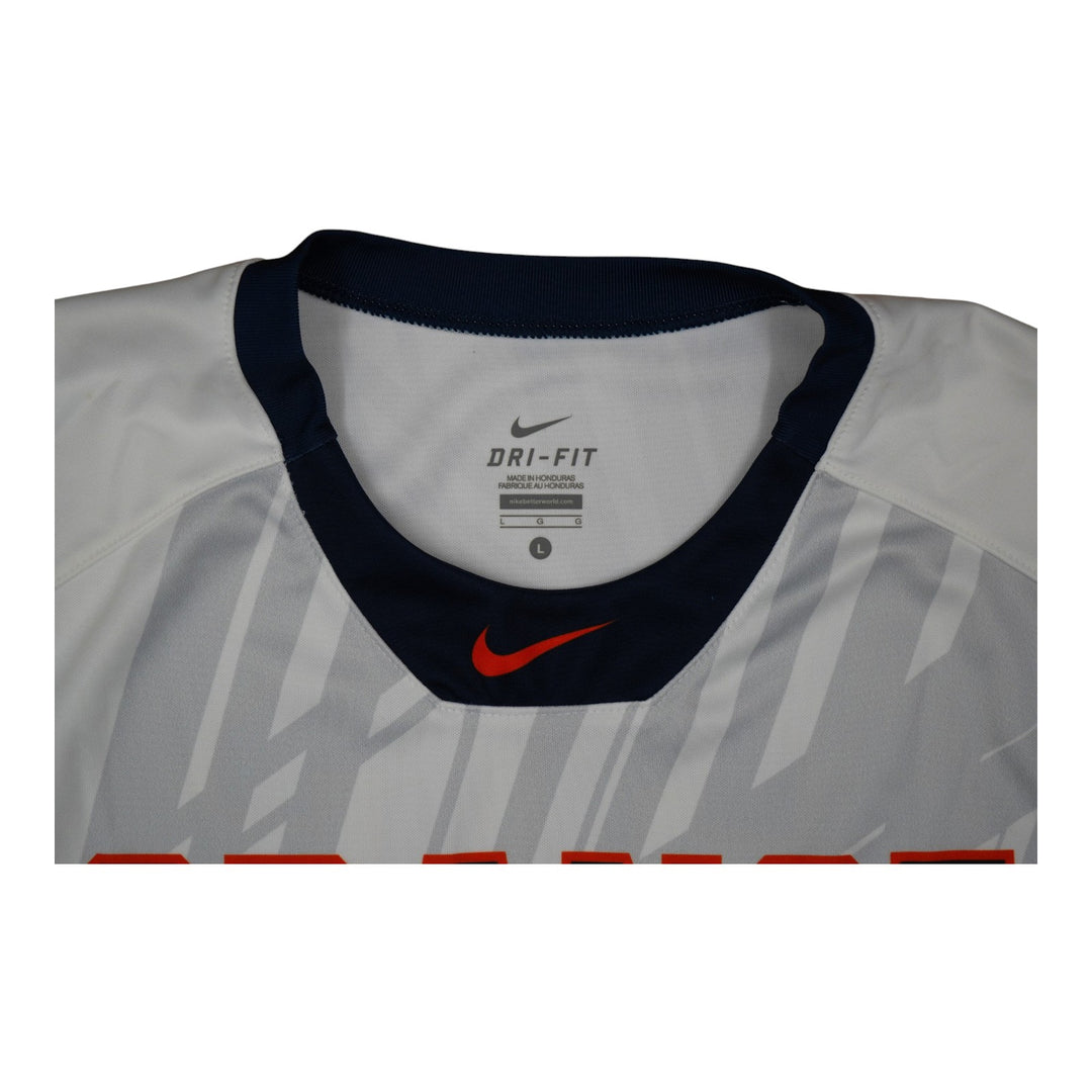 Syracuse Orange Game-Issued #26 White Softball Jersey LOA
