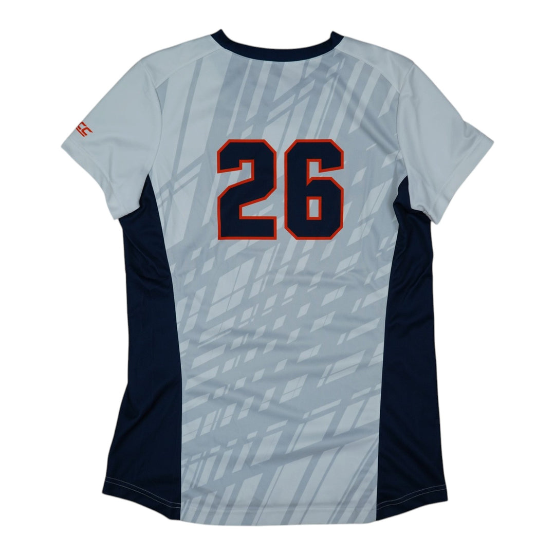 Syracuse Orange Game-Issued #26 White Softball Jersey LOA