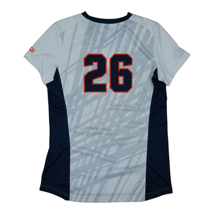 Syracuse Orange Game-Issued #26 White Softball Jersey LOA