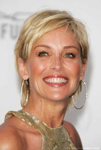 Sharon Stone Actress Signed Time's Up 8x10 Photo (ACOA)